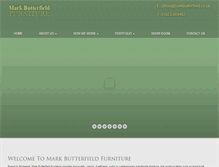 Tablet Screenshot of markbutterfield.co.uk